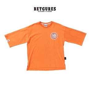 벳규어스 원 스카치 7부 반팔 티셔츠 (S/M/L, 오렌지)